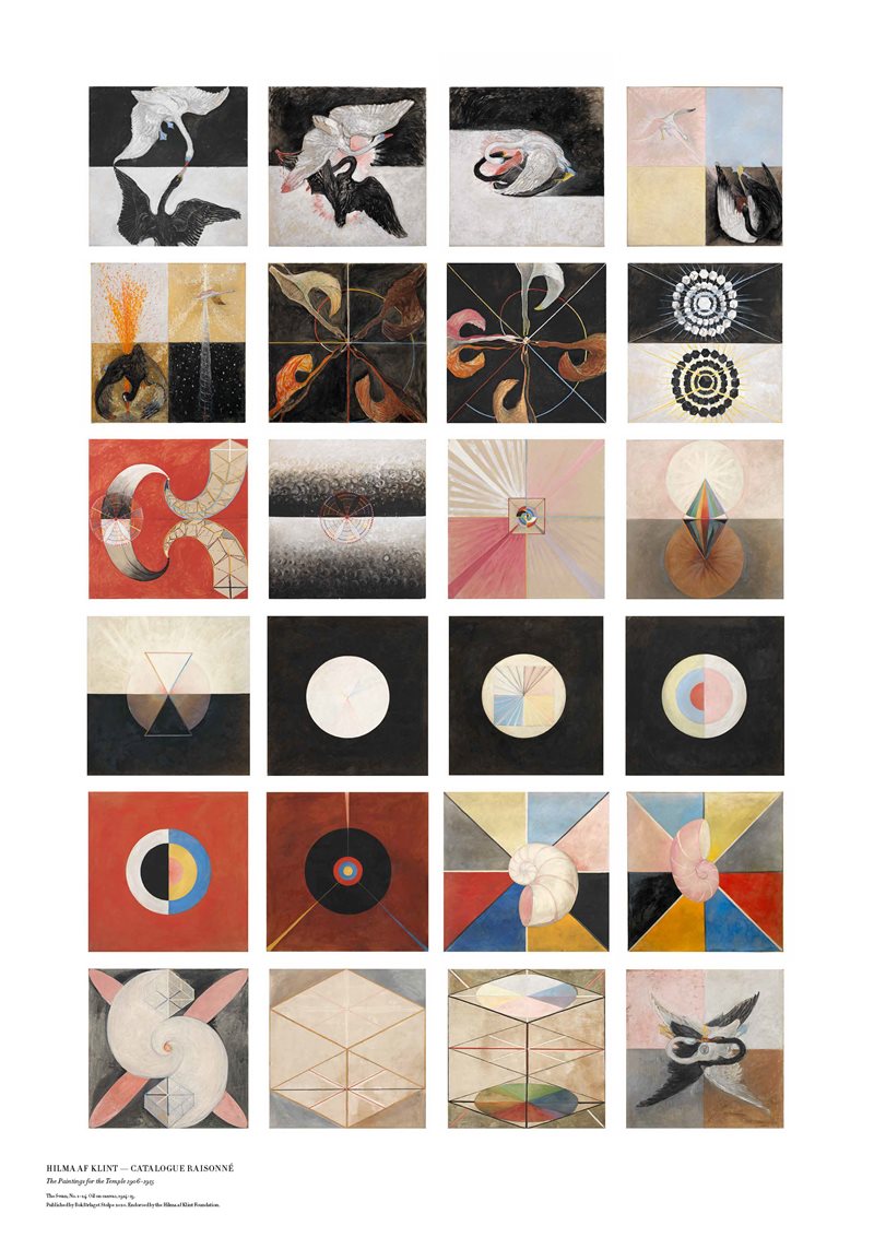 Hilma af Klint : The Swan, No. 1-24