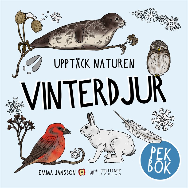 Vinterdjur - pekbok