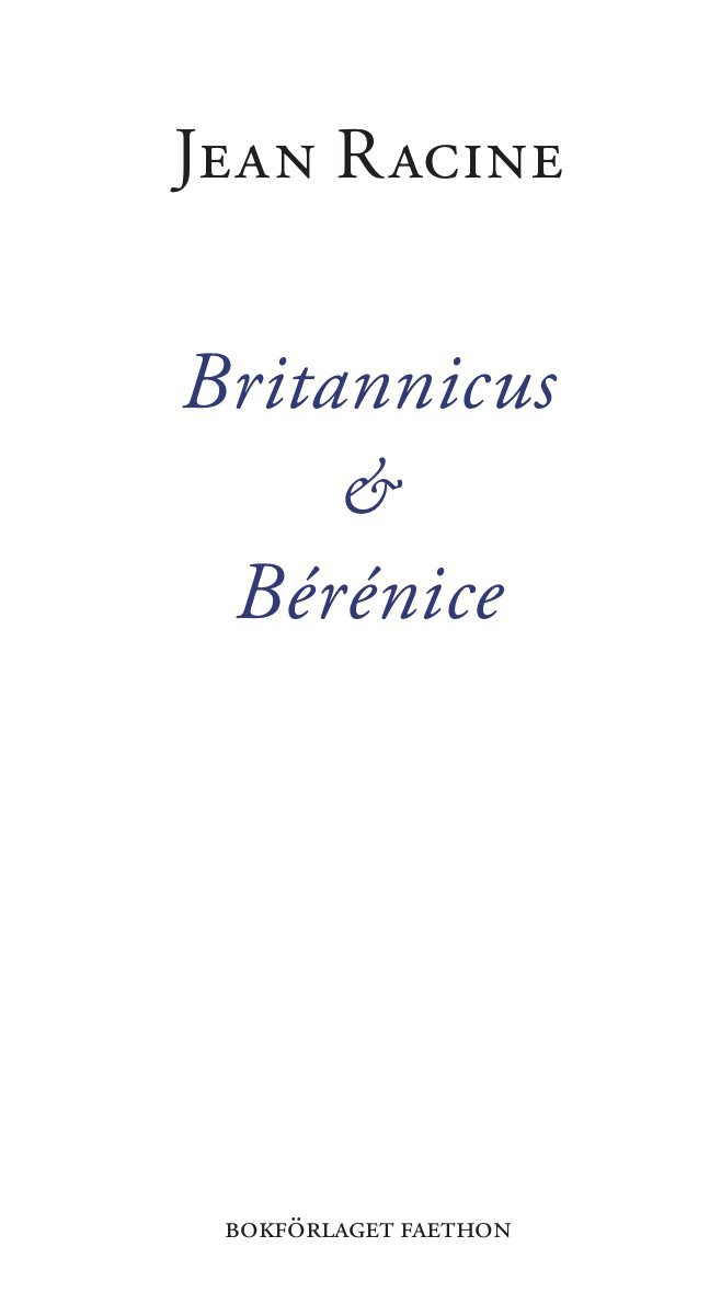 Britannicus & Bérénice