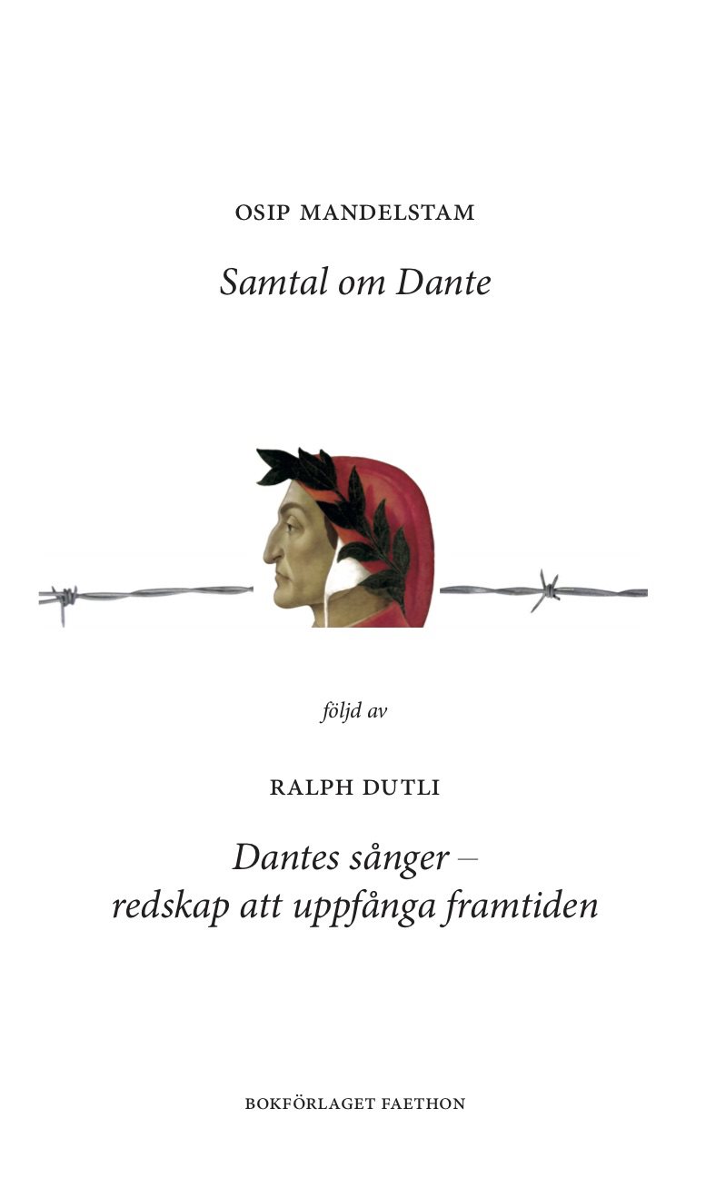 Samtal om Dante ; Dantes sånger