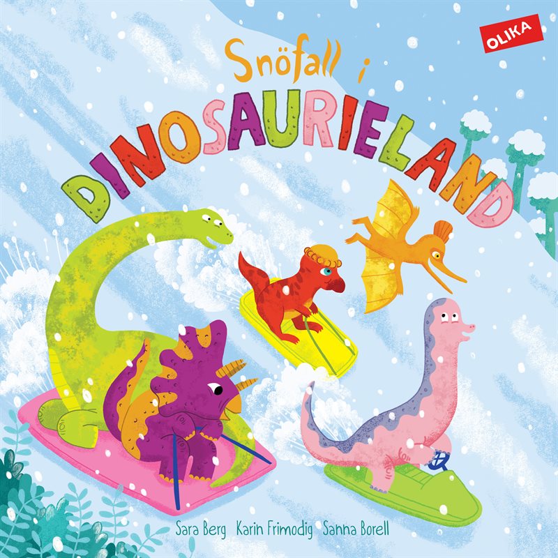 Snöfall i Dinosaurieland