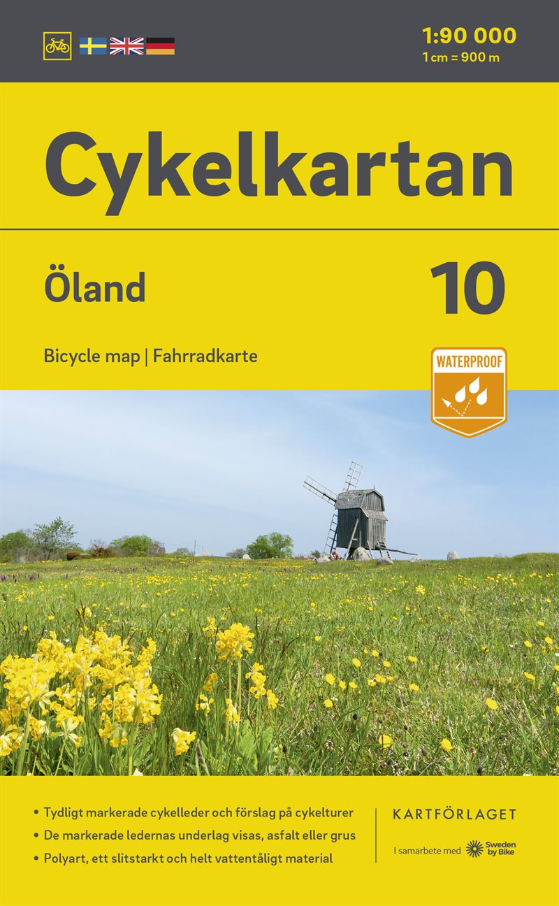 Cykelkartan Blad 10 Öland 2023-2025