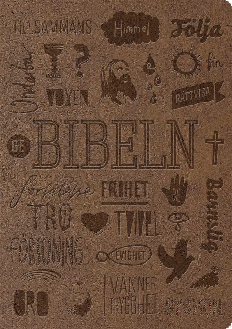 Bibel 2000 Konfirmandutgåva Brun