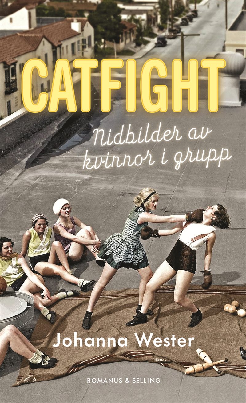 Catfight : Nidbilder av kvinnor i grupp