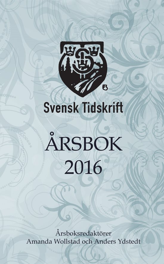 Svensk Tidskrifts Årsbok 2016