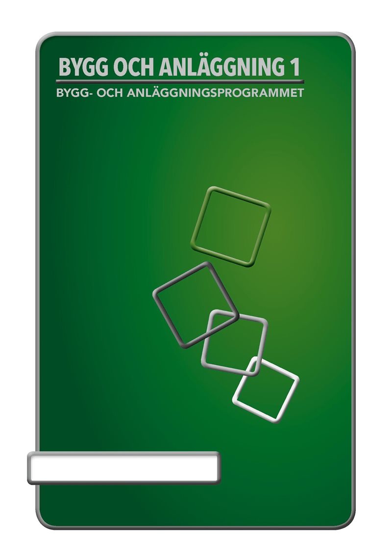BokGym Bygg och anläggning 1, bok