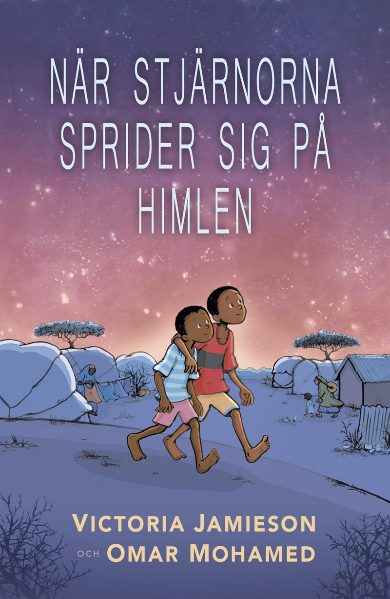 När stjärnorna sprider sig på himlen