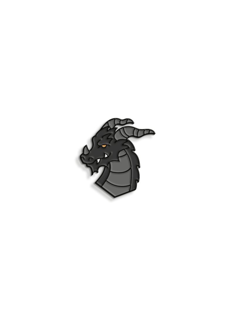 Fourth Wing: Tairn Enamel Pin