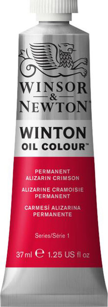 Oljefärg Winton & Newton 37ml Permanent Alizarin Crimson 468