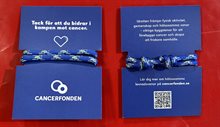 Armband Cancerfonden | Blått