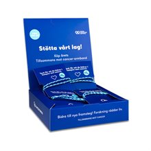 Armband Cancerfonden | Ljusblått 2026