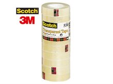 Tejp Scotch transparent 550, 33 m x 15 mm