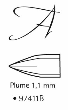 BRAUSE CALLIGRAPHIE PEN 1,1MM