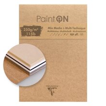 Clairefontaine Paint-On Blandat Papper 17,6x25cm