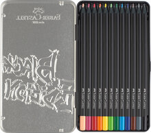 Färgpennset 12p i metallask Faber Castell