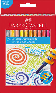 Vaxkritor Twist 24p Faber Castell