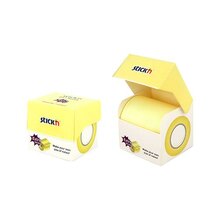 Notisrulle Extra Sticky FSC 50mmx10m Pastell Gul