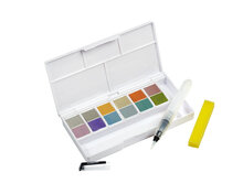 Akvarellfärg 12st Metallic från Derwent