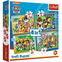 Pussel Paw Patrol 4 i 1 