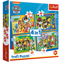 Pussel Paw Patrol 4 i 1 