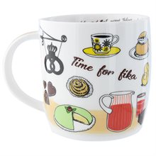 Mugg Swedish Fika 37cl