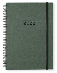 PaperStyle  KALENDER A5 2022 Newport V/Notes Green Nature