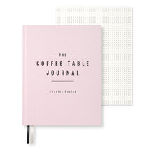 Coffee Table Journal Clean Dusty Rose