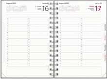 Kalender 2025 Tidkalender svart kartong