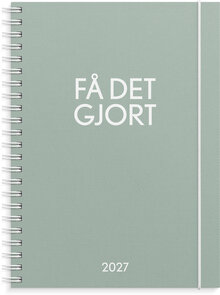 Kalender Få det gjort 2027 grön
