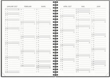Kalender Få det gjort 2027 svart
