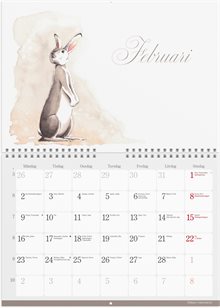 Väggkalender 2026 Naturalmanacka