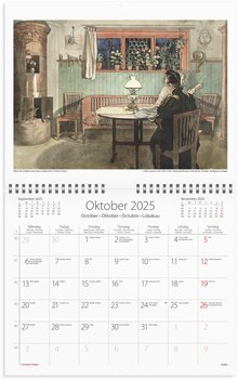 Väggkalender 2025 Carl Larsson