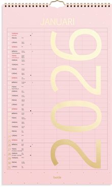 Familjekalender 2026 Color