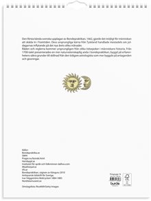 Väggkalender 2026 Väderalmanackan