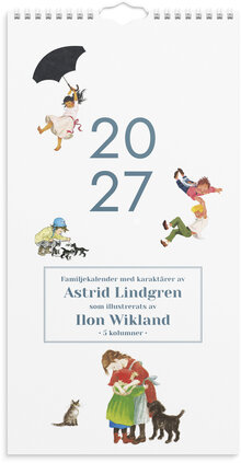 Familjekalender 2027 Ilon Wikland