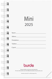 Kalender 2025 Mini refill