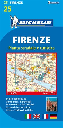 Florens Michelin 25 stadskarta : 1:10000