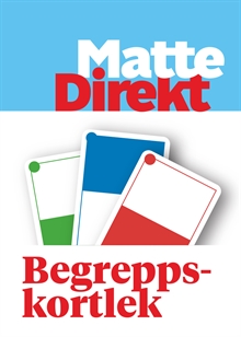 Matte Direkt 8 Begreppskortlek Blå 5-pack