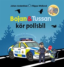 Bojan och Tussan kör polisbil