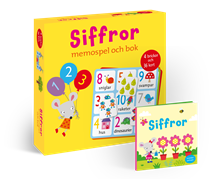 Siffror : memospel och bok