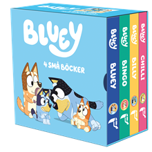 Bluey 4 små böcker