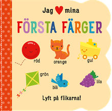 Jag [hjärta] mina första färger