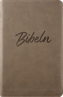 Nya Levande Bibeln 2015 - Konstskinn Brun