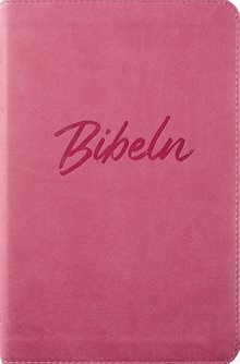 Nya Levande Bibeln 2015 - Konstskinn Rosa