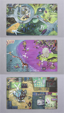 Den första resan Underlägg 3 pack