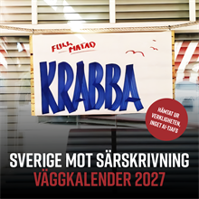 Sverige mot särskrivning: väggkalender 2027